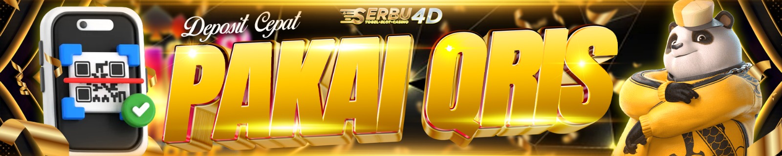 SERBU4D: Situs Slot Gacor Terpercaya Deposit Cepat Via Qris