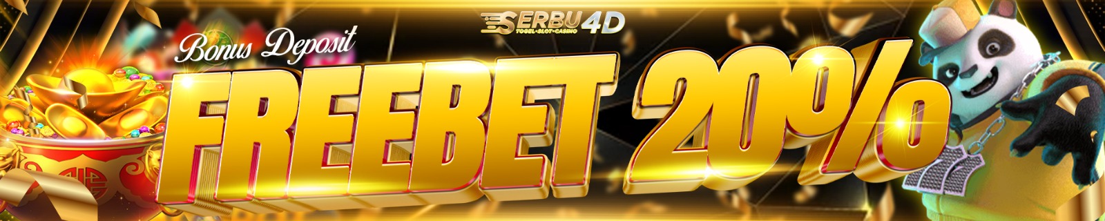 SERBU4D: Situs Slot Gacor Terpercaya Bonus Freebet Setiap Hari